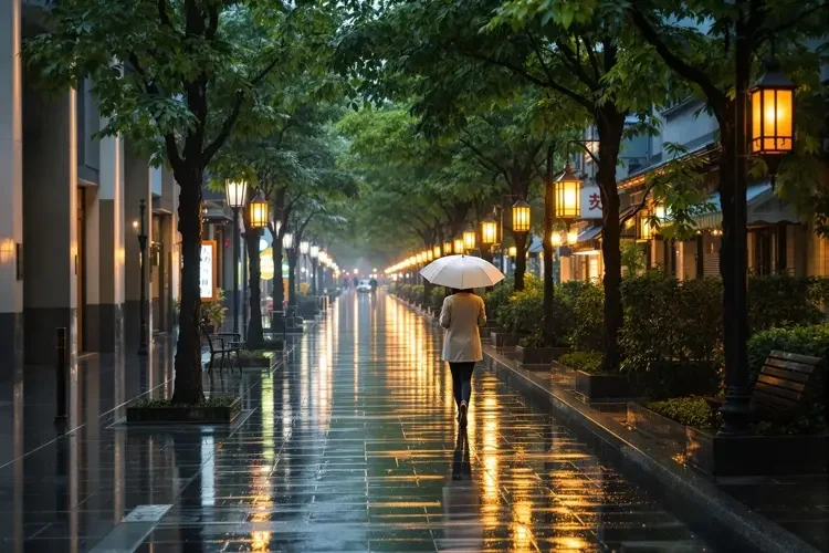 雨后城市的漫步时光-花生影院今日新拍