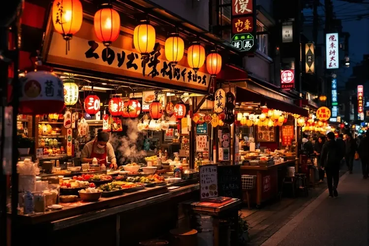 大阪街头的深夜食堂-花生影院旅拍手记