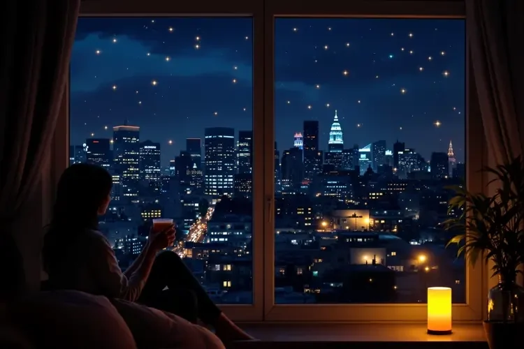 夜晚的独处时光-花生影院心情随笔